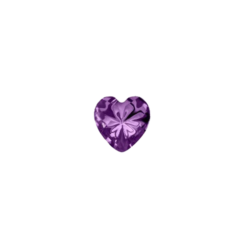 Amethyst Heart - Feb