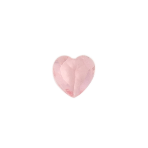 Pink Tourmaline Heart - Oct Birthstone